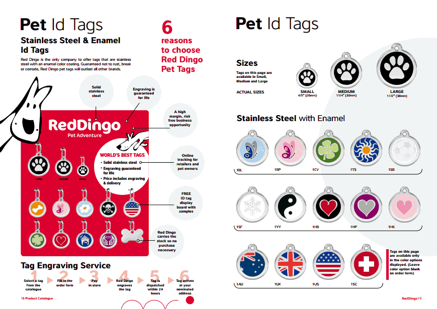 RedDingo Id Tags