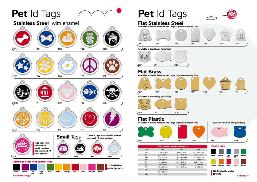 RedDingo Id Tags